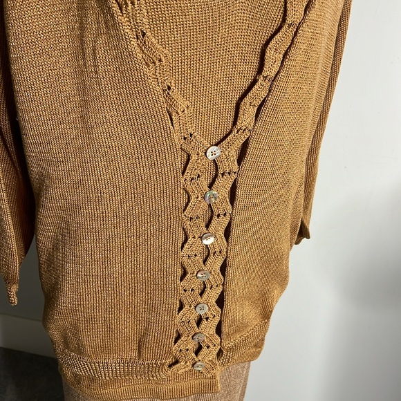 Casa Kaos Knit Sweater Oversized Cotton/Rayon - Picture 2 of 4